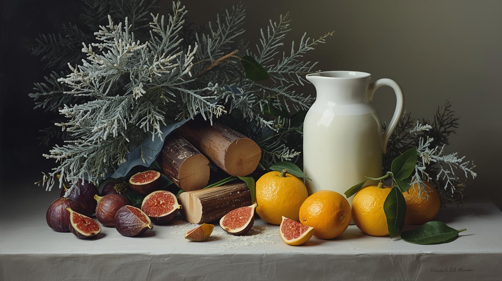 Frosted Fir & Fig Milk