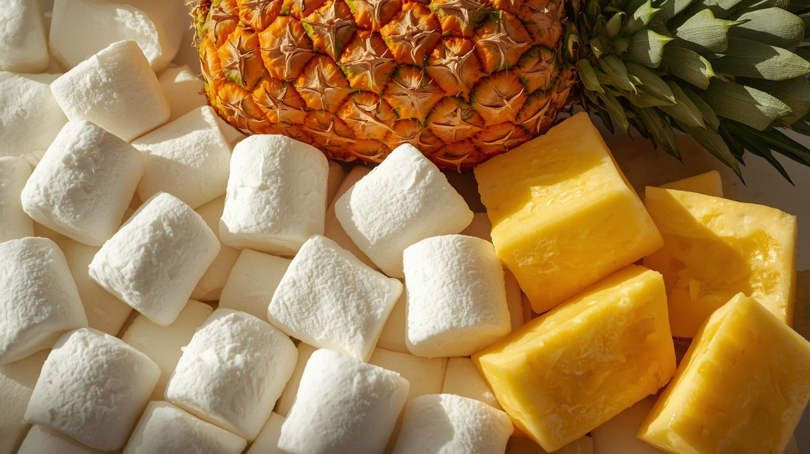 Marshmallow & Pineapple Sizzlers